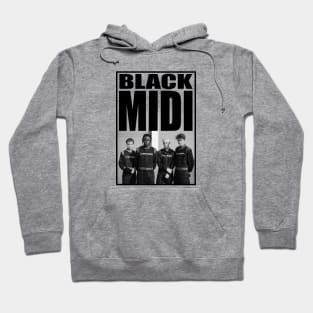 BLACK MIDI ART Hoodie